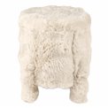 Пуф с ящиком для хранения Fananno M, кремового цвета, H39cm, D40cm