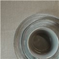 Tablecloth Turia 12, grey, 140x240cm 