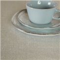 Tablecloth Turia 12, grey, 140x275cm 