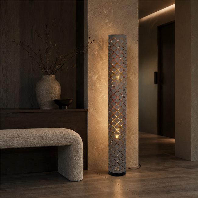 Floor lamp Molaretto,  H119cm, D15cm, E27x2 40W(MAX)