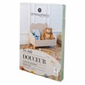 Ящик для игрушек Teddy, MDF/ножки из сосны дерево, бежевый, H44.2x61x28.5cm