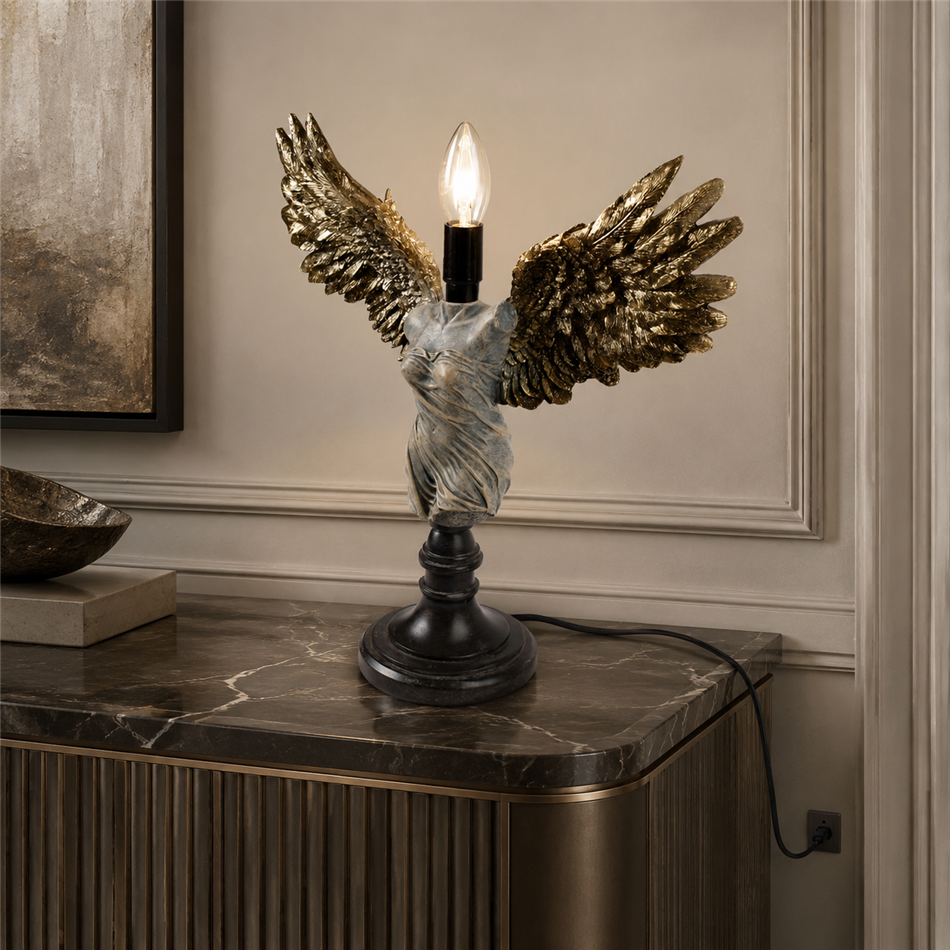 Table lamp Angel, H41x13.5x40, E14 40W(MAX)