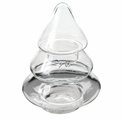 Storage pot CHRISTMAS TREE with lid, H24cm, D18cm