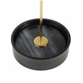Jewellery holder Baldoni, black/gold color, H32cm, D10.8cm