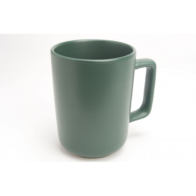 Mug Fika, green colour, H10.5cmx8.5cm, 400ml