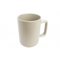Mug Fika, beige colour, H10.5cmx8.5cm, 400ml