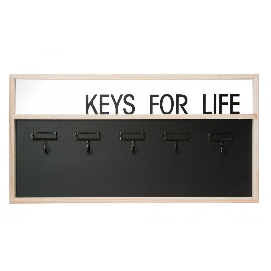 Atslēgu pakaramais ar 5 āķiem, 50x26cm