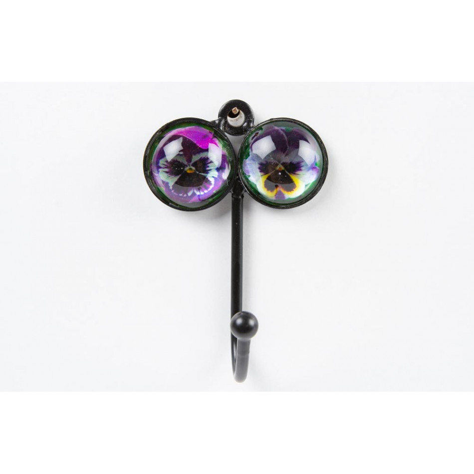 Крючок-вешалкa Flower, H11.5x6x4cm