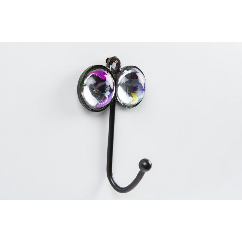 Крючок-вешалкa Flower, H11.5x6x4cm