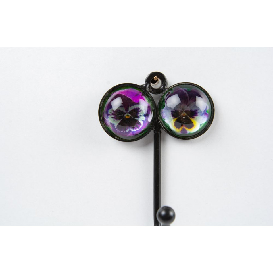 Крючок-вешалкa Flower, H11.5x6x4cm