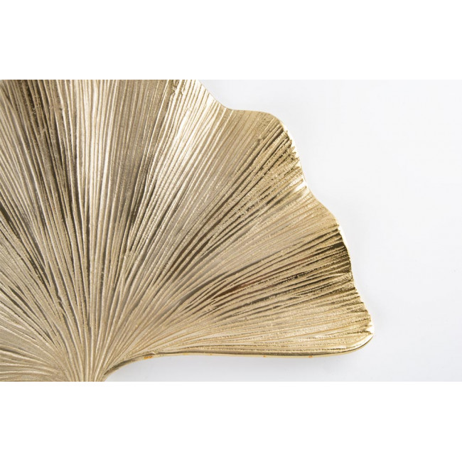 Sienas Dekors Leaf, zelta krāsā, H44x50.5cm