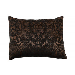 Decorative pillowcase Aster 255, brown, 45x33cm