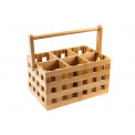 Bambusa virtuves piederumu kaste, 28x19x23cm