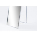 Mirror standing Izabella, silver colour, H152x35x2.5cm