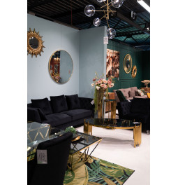 Wall mirror Iza, round, D100x4cm