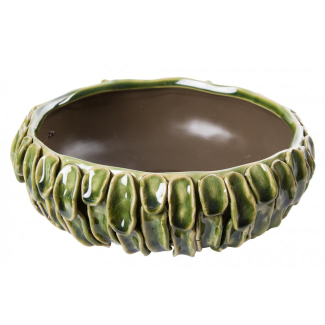 Decorative bowl Gelora, H6cm D20.5cm