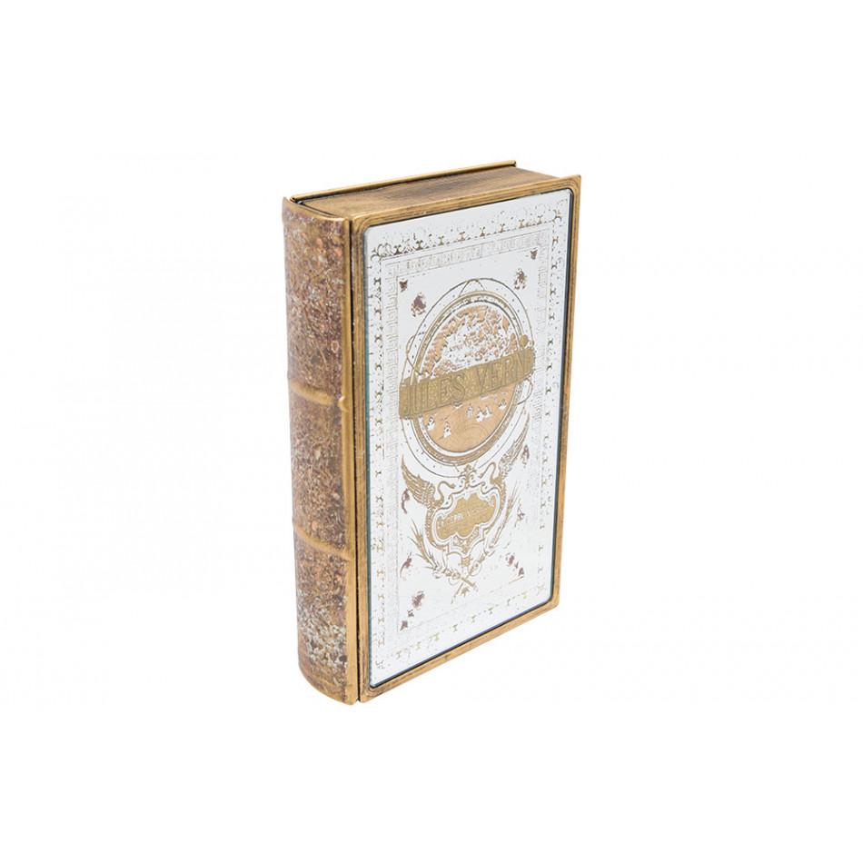 Grāmatu kaste Jules Verne, 26x16.5x5cm