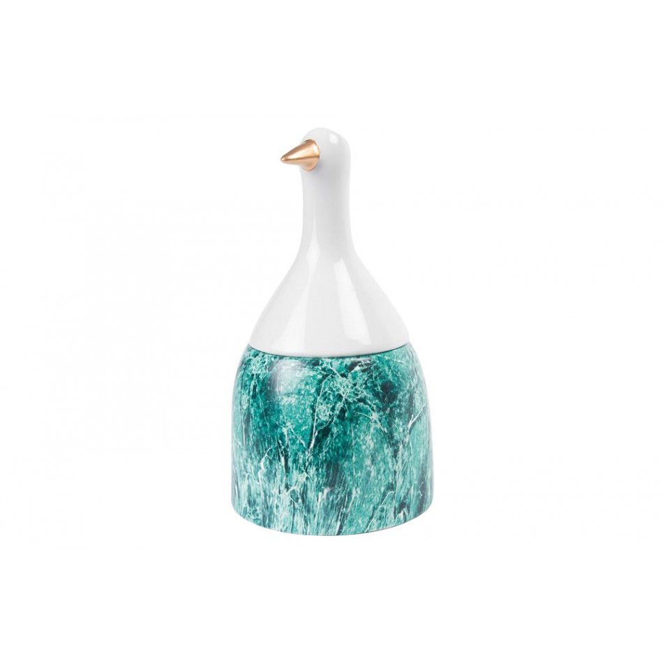 Decorative vase Duck, 14.1x14.1x26.6cm