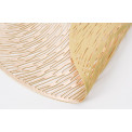 Placemat Angeli, golden, D38cm
