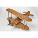 Декоративная фигура Aeroplane, дерево манго, 32x34x16см