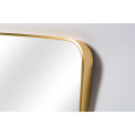 Sienas spogulis Idena, zelta krāsā, 50x50cm