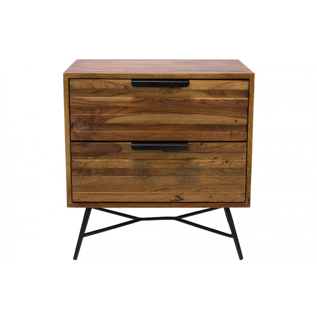 Naktsskapītis Nishan, sheesham koka, 60x40x60cm