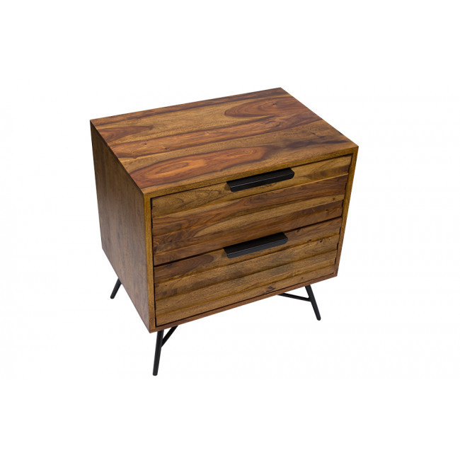 Naktsskapītis Nishan, sheesham koka, 60x40x60cm