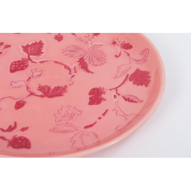 Plate Strawberry, D22.5cm
