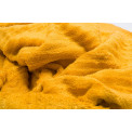 Bamboo towel Stripe, 70x140cm, yellow colour, 550g/m2
