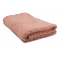 Bamboo towel Bamboo leaves, 70x140cm, salmon colour, 550g/m2