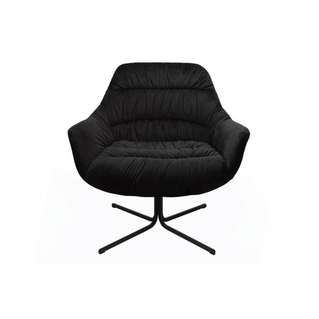 Стул Silandro, поворотный, черный цвет, 83x76x79cm, высота сиденья 47cm