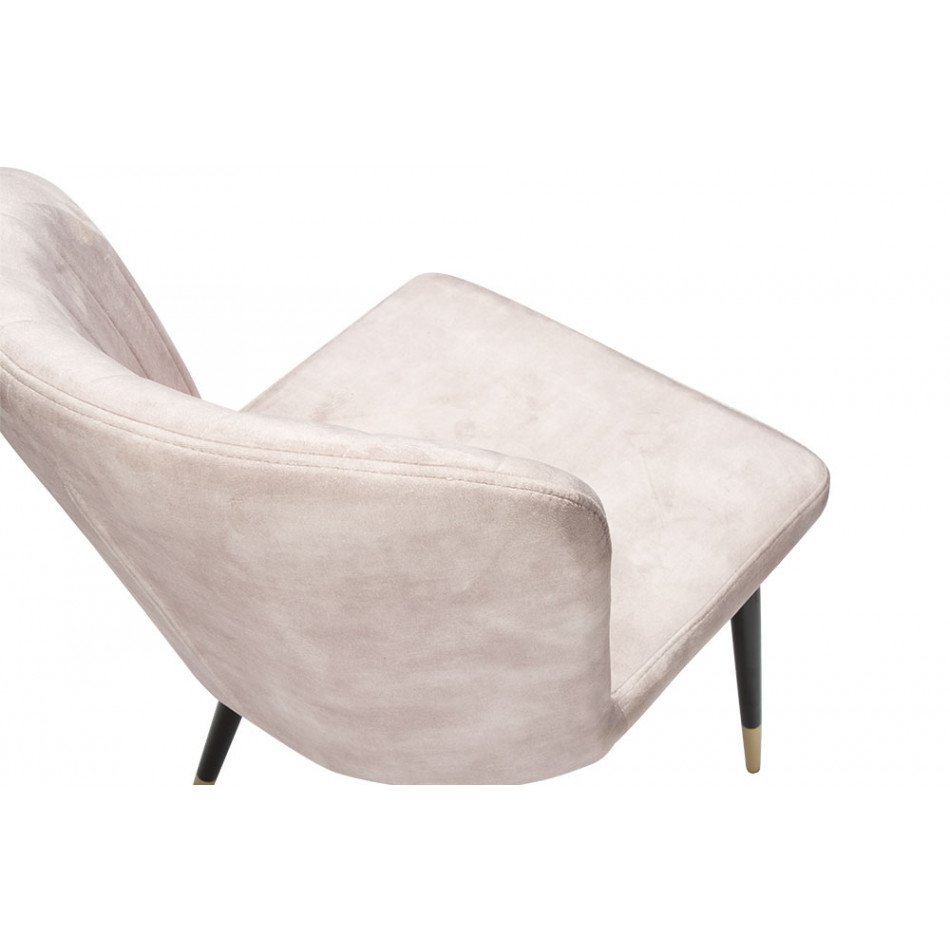 Dining chair Talberg, beige colour, 48x47x86cm, seat height 49cm