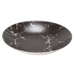 Глубокая тарелка Geom Marbre, D20cm, H4.7cm