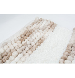 Коврик для ванной, с полосками, 75x50x2cm