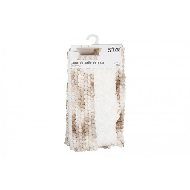 Коврик для ванной, с полосками, 75x50x2cm