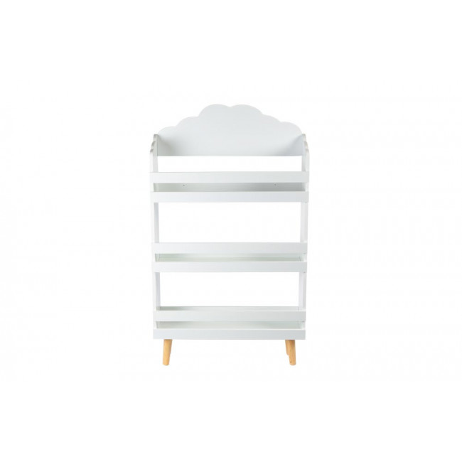 Bookcase Cloud, white, 58x100x18cm