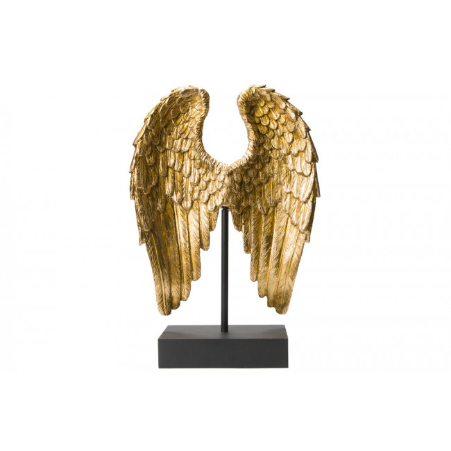 Dekoratīva figūra Wing, zelta krāsā, 8x21x30cm