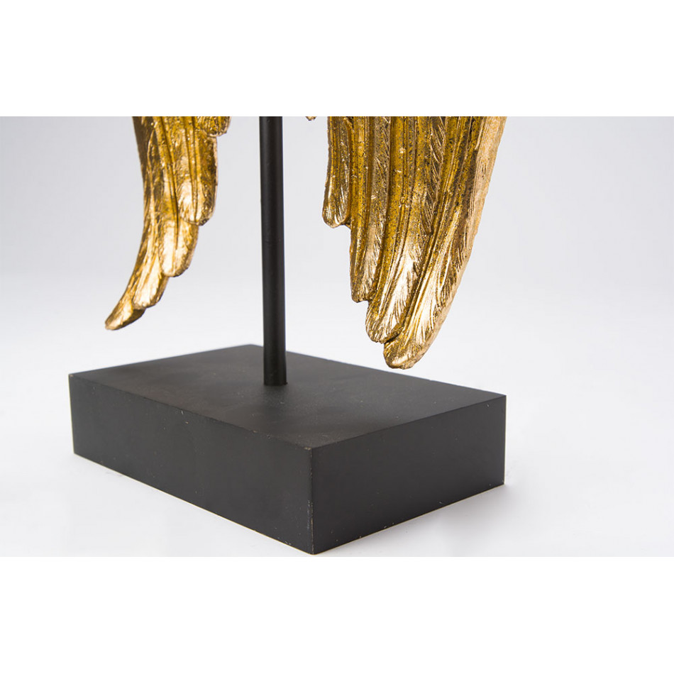 Декоративная фигура Wing, цвет золота, 8x21x30см 
