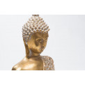 Decor Buddha, gold colour, 17x24x11cm