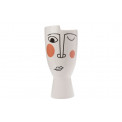 Цветочный горшок Face, фарфор, H21.5xD10.4cm