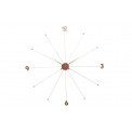 Sienas pulkstenis Like Umbrella Rose Gold, D100x6cm
