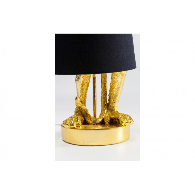 Galda lampa Animal Monkey Gold, E14 5W, 56x23x23cm
