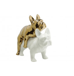 Dekoratīva figūra Love dogs, 16x20x11cm