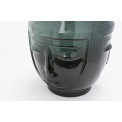 Vase Face, glass, D13x17cm