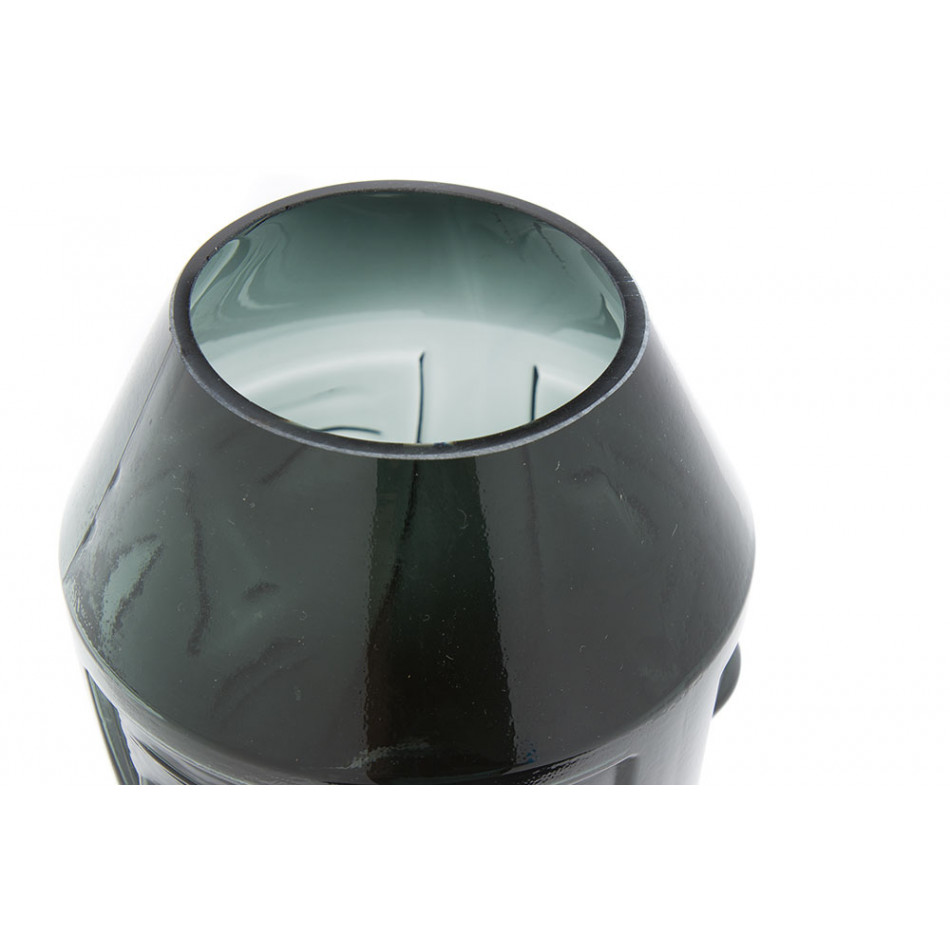 Vase Face, glass, D13x17cm