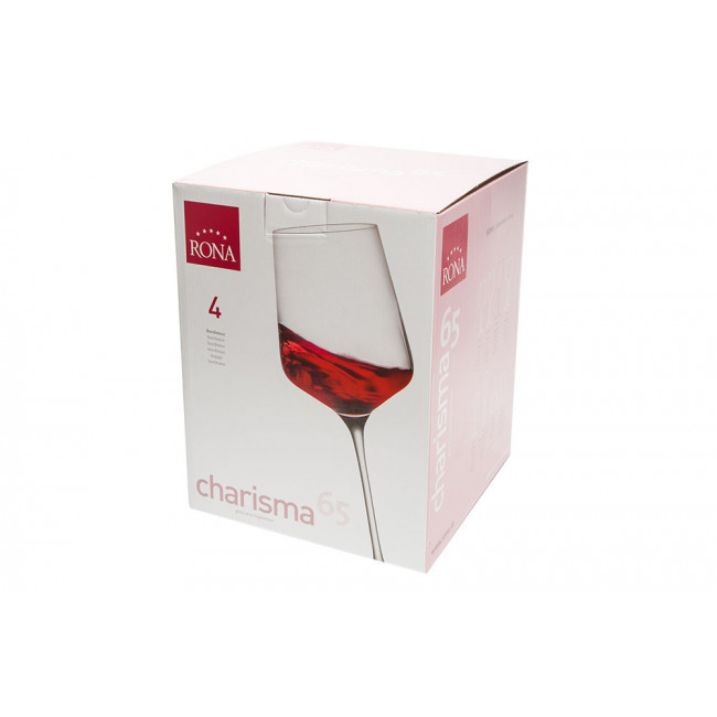 Bordo vīna glāze Charisma, 650ml, h26.5, D-10cm