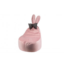Bērnu Sēžammaiss Rabbit AD, rozā/pelēks, H50x50x60cm