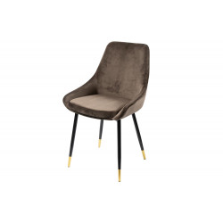 Krēsls Santana, kafijas krāsā H-86x56x56cm, sēdvirsma H-46cm