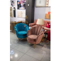Кресло для отдыха Shell, розовый,  85x80x75cm, высота сиденья 43cm