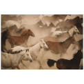 Sienas dekors Running horses, 120x80cm